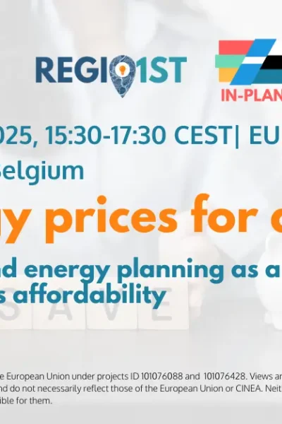 IN-PLAN: Planificarea climatică și energetică ca factor-cheie pentru accesibilitatea tranziției energetice